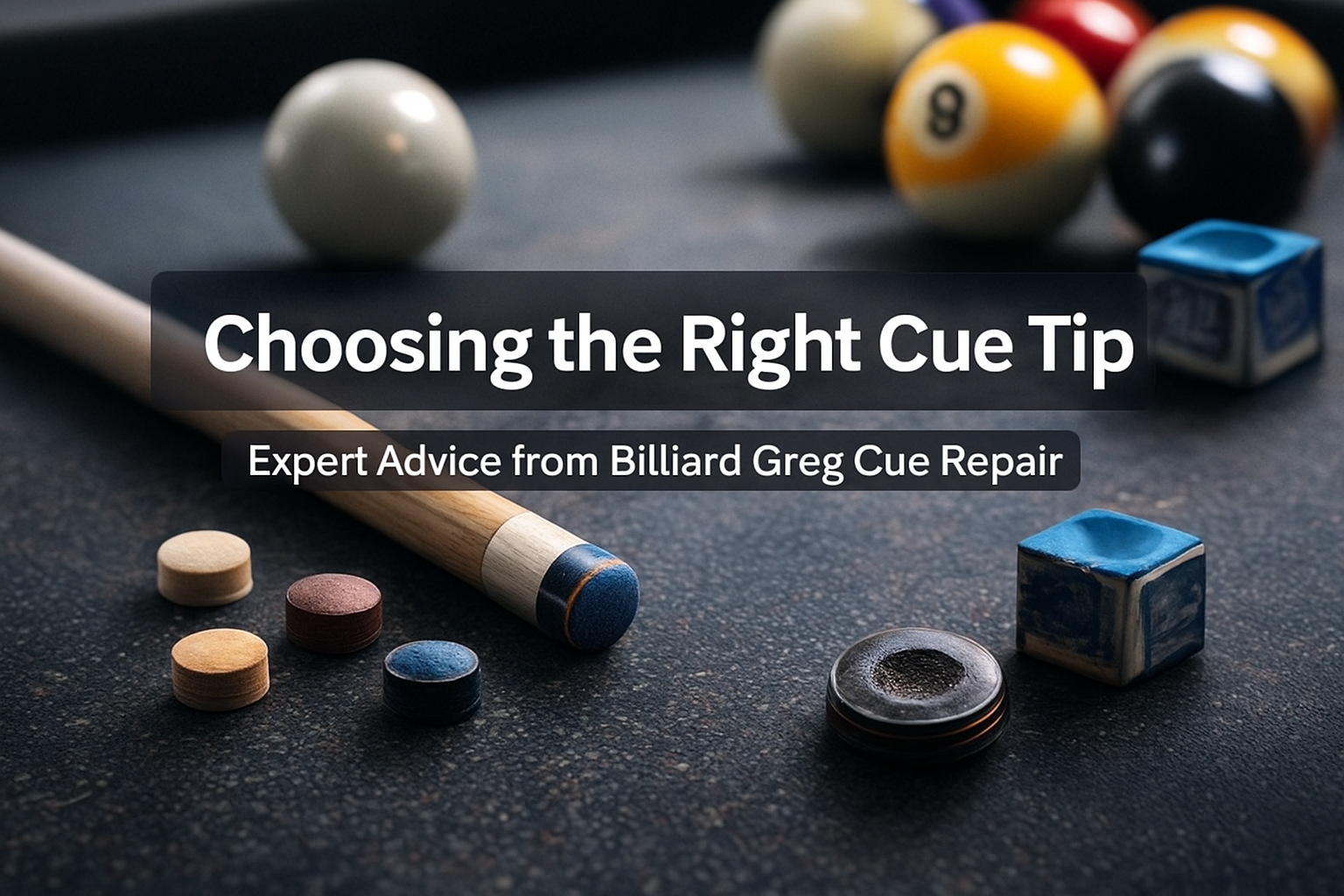 How to Choose the Right Cue Tip: A Guide for Every Player